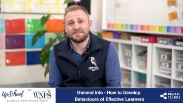 General Info – How to Develop Behavior of Effective Learners